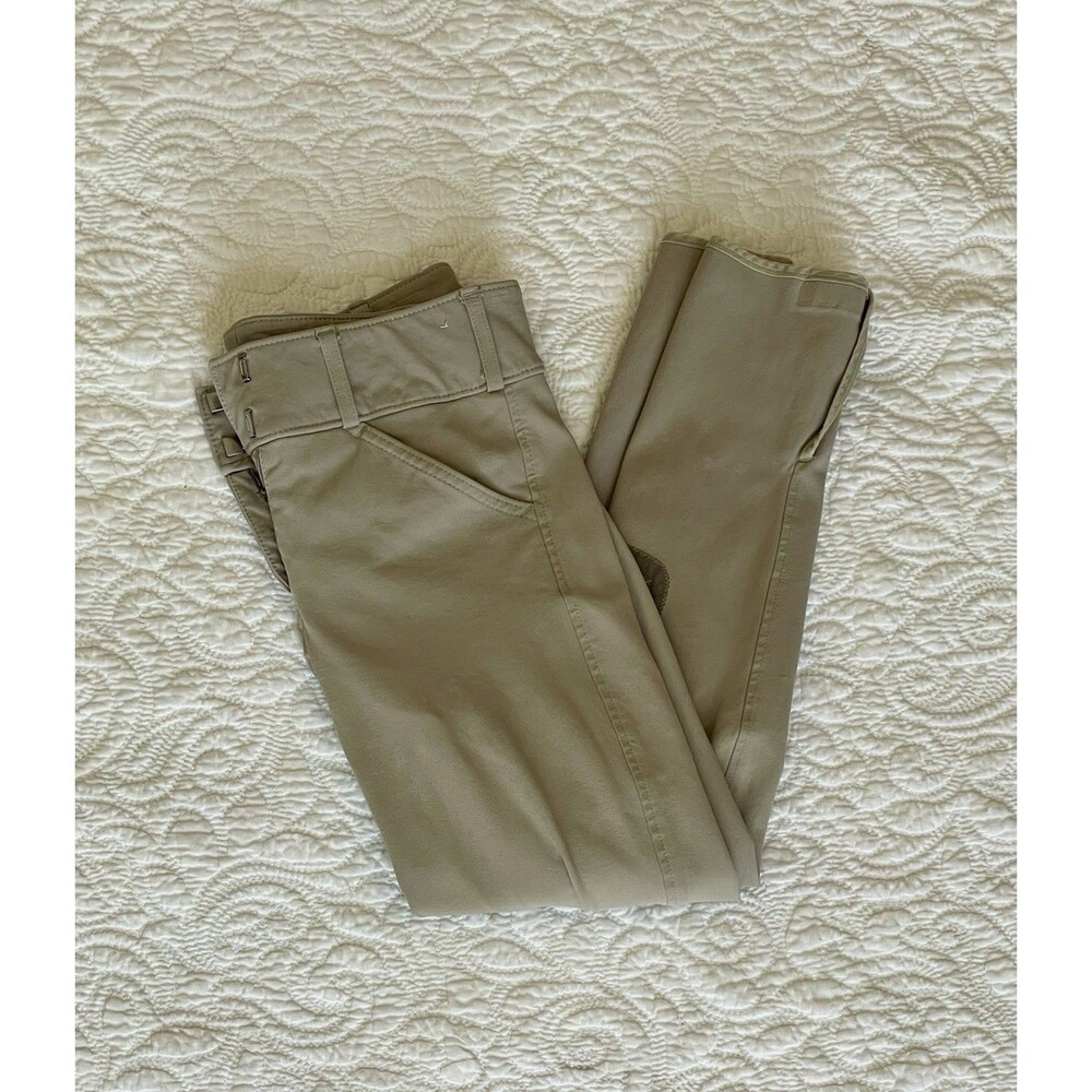 Tailored Sportsman Trophy Hunter Breeches 14 Tan Knee Patch Riding Pants Classic